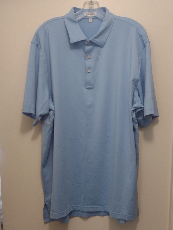 Peter Millar Men's Blue Polo (J973)